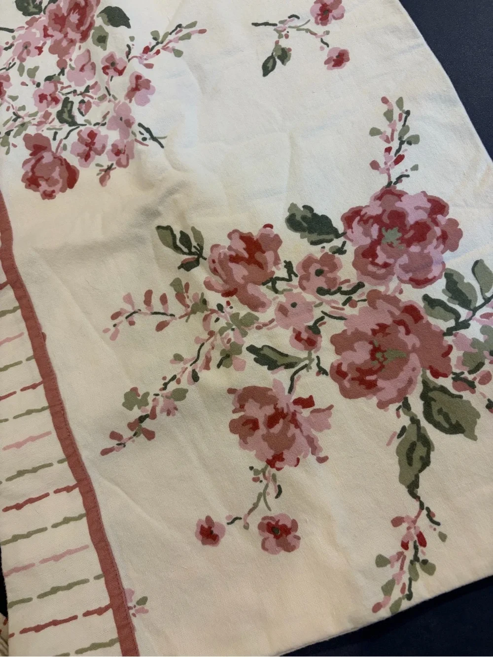 4 standard size flannel pillowcases